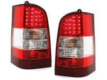 Focos Faros traseros LED Mercedes Benz W638 Vito 96-03 rojo/cris