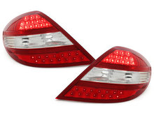 Focos Faros traseros LED Mercedes Benz SLK R171 03-10 rojo/crist