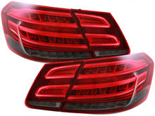 Dectane Focos Faros traseros LED Mercedes Benz W212 13+ rojo/ahumado