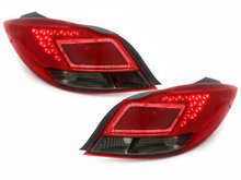 Focos Faros traseros LED Opel Insignia 11.08+ rojo/ahumado