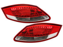 Focos Faros traseros LED Porsche Boxster 987,Cayman rojo/cristal