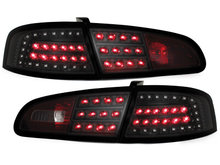 LITEC Focos Faros traseros LED Seat Ibiza 6L 02.02-08 negro