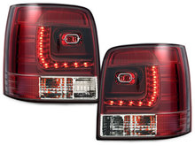LITEC Focos Faros traseros LED VW Passat 3B/G 97-05 rojo/cristal