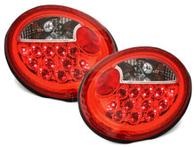 Focos Faros traseros LED VW New Beetle 97-10 rojo/cristal