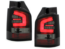 Focos Faros traseros LED VW T5 03-12/09 intermitente LED negro