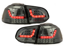 Focos Faros traseros LED VW Golf VI intermitente LED ahumado