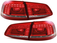 Focos Faros traseros LED VW Passat 3C GP 2011+ rojo/transparente