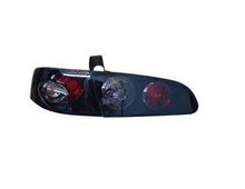 Focos traseros negros de LEDs para Seat Ibiza 02-