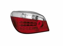 Focos traseros de LEDs rojos y claros para BMW E60 Serie 5