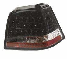 Focos traseros negros de LEDs para VW Golf IV
