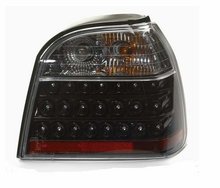 Focos traseros negros de LEDs para VW Golf 3