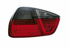 Focos traseros de LEDs rojos oscuros para BMW E90 Serie 3