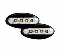 Intermitentes negros de LEDs para Peugeot 206 y 206CC