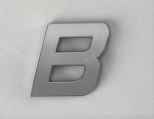Logo letra B para pegar en el coche