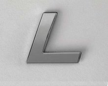 Logo letra L para pegar en el coche