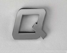 Logo letra Q para pegar en el coche