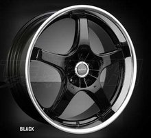 Llantas Tenzo R GT 5 black negras 18 x 8