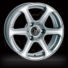Kit 4 llantas Wolfrace All Weather Alloy Wheels LE MANS para SMART Sterling Silver 5.0 x 15