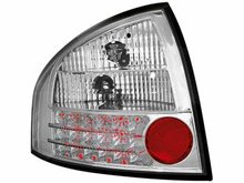 Focos traseros de LEDs para Audi A6 97-04 claros