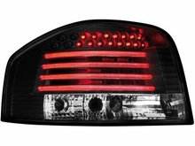Focos traseros de LEDs para Audi A3 8P 03+ negros
