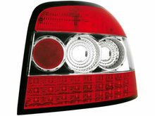 Focos traseros de LEDs para Audi A3 8P 03.03+ rojos/claros
