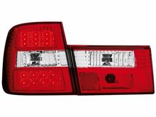 Focos traseros de LEDs para BMW E34 Lim. 85-95 rojos/claros