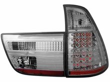 Focos traseros de LEDs para BMW X5 00-02 claros