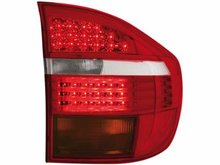 Focos traseros de LEDs para BMW X5 06 rojos/claros