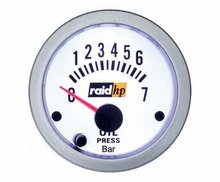 Reloj de presion de aceite Led 7 colores Raid hp