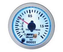 Reloj de presion de turbo Led 7 colores Raid hp
