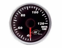 Reloj temperatura de agua de aluminio LED 7 colores JSV Racing