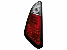 Focos traseros de LEDs para Fiat Grande Punto 05+ rojos/claros
