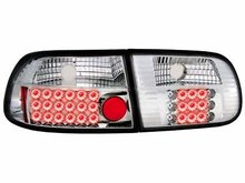 Focos traseros de LEDs para Honda Civic 3T 92-95 claros