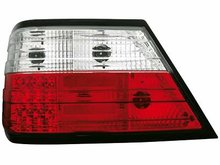 Focos traseros de LEDs para Mercedes Benz W124 E-Kl. 84-93 rojos/claros