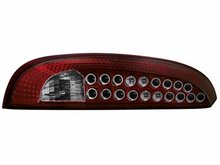 Focos traseros de LEDs para Opel Corsa C 00-06 rojos/claros