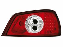 Focos traseros de LEDs para Peugeot 306 92-96 rojos/claros