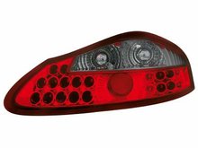 Focos traseros de LEDs para Porsche Boxster 96+ rojos/claros