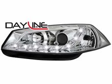 Focos delanteros luz diurna DAYLINE para Renault Megane 03-06