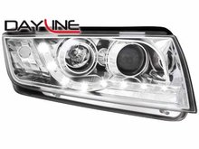 Focos delanteros luz diurna DAYLINE para Skoda Fabia 99-07