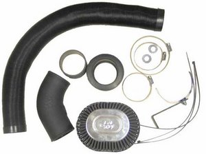 Kit de admision directa K&N 57i para OPEL Astra 1.7L L4 DIESEL - 79CV, Turbo, from 5/04 2004