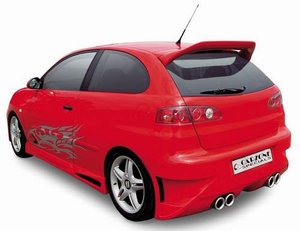 Parachoques trasero Carzone para Seat Ibiza 6L 02-Samurai