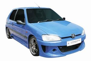 Taloneras faldones laterales Carzone para Peugeot 106 MKI/II 91-03 Vega excl