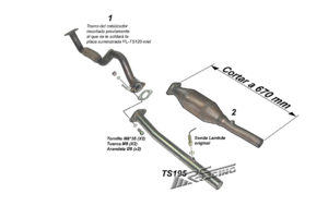 Supresor de catalizador para SEAT TOLEDO 96 1.6I 16V 105CV 05/01