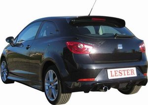 Spoiler Parachoques Trasero Lester para Seat Ibiza 6J 3 Puertas 6/08