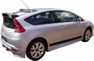 Spoiler Parachoques Trasero Lester para Citroen C4 Coupe