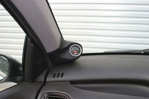 Soporte de 1 reloj pilar izquierdo vertical para Alfa Romeo 147 Zwar