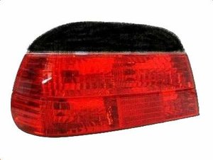 Focos traseros BMW E38 rojos negros