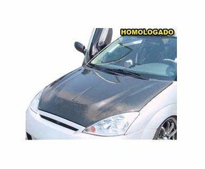 Capo de carbono con toma de aire para Ford Focus I homologado