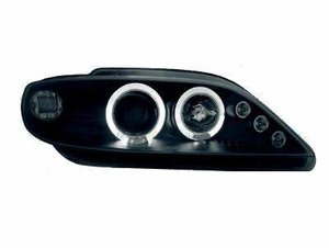 Focos delanteros Citroen Xsara Angel eyes negros