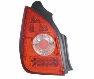 Focos traseros de LEDs rojos para Citroen C2